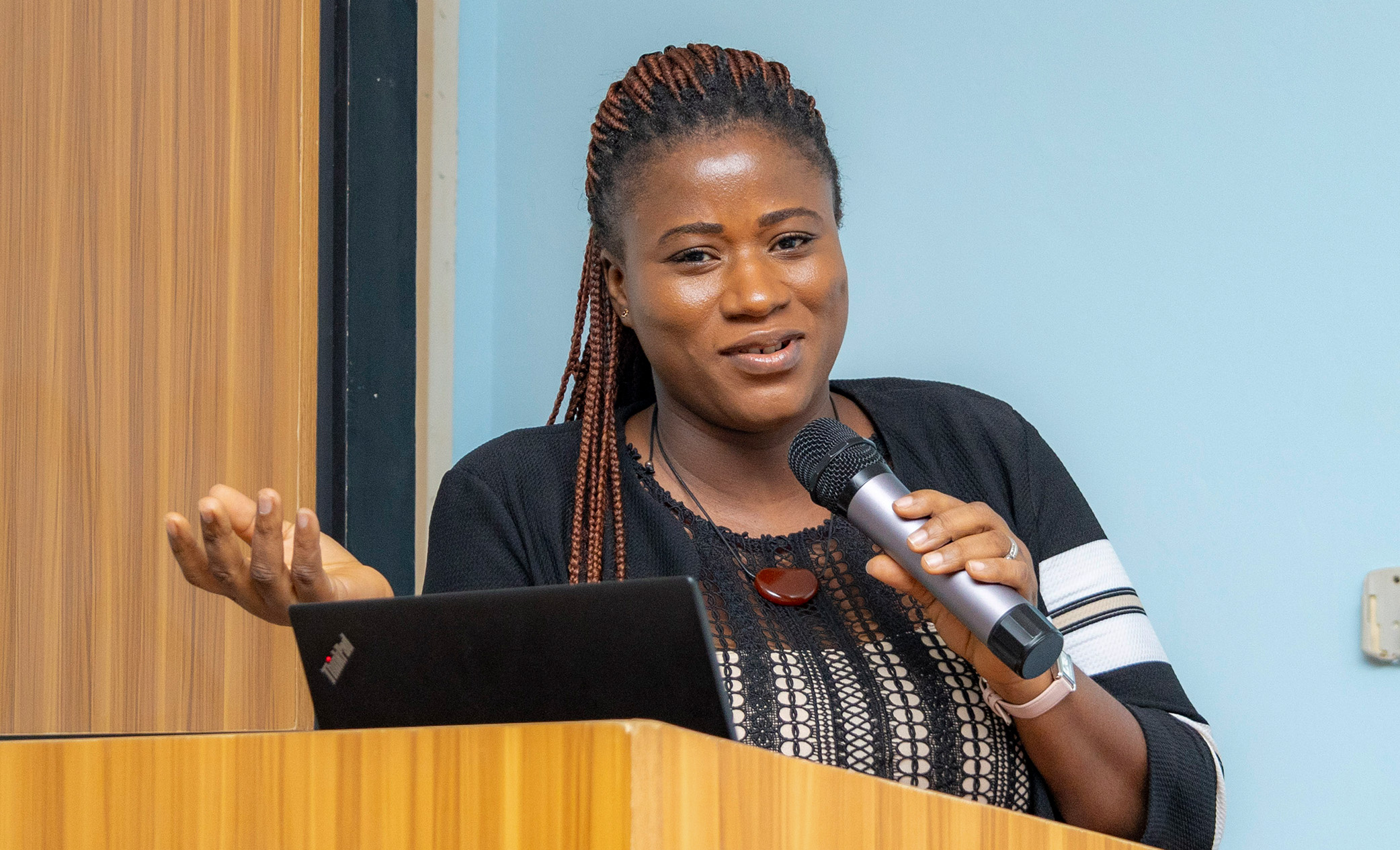 Mrs. Hannah Adom Eyison, Grants and Research Manager