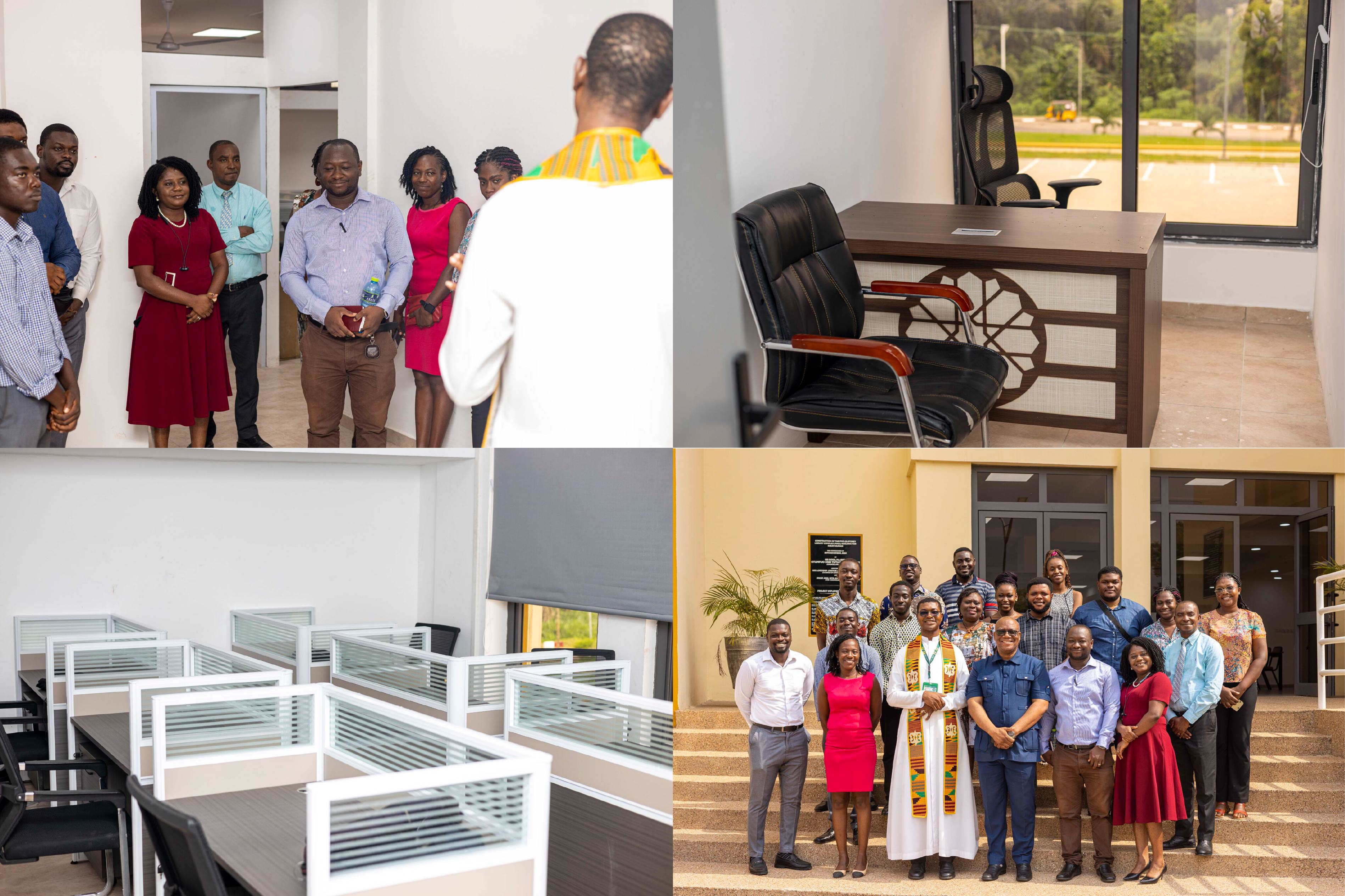 KNUST Office of Grants and Research Opens New Space at Library Mall