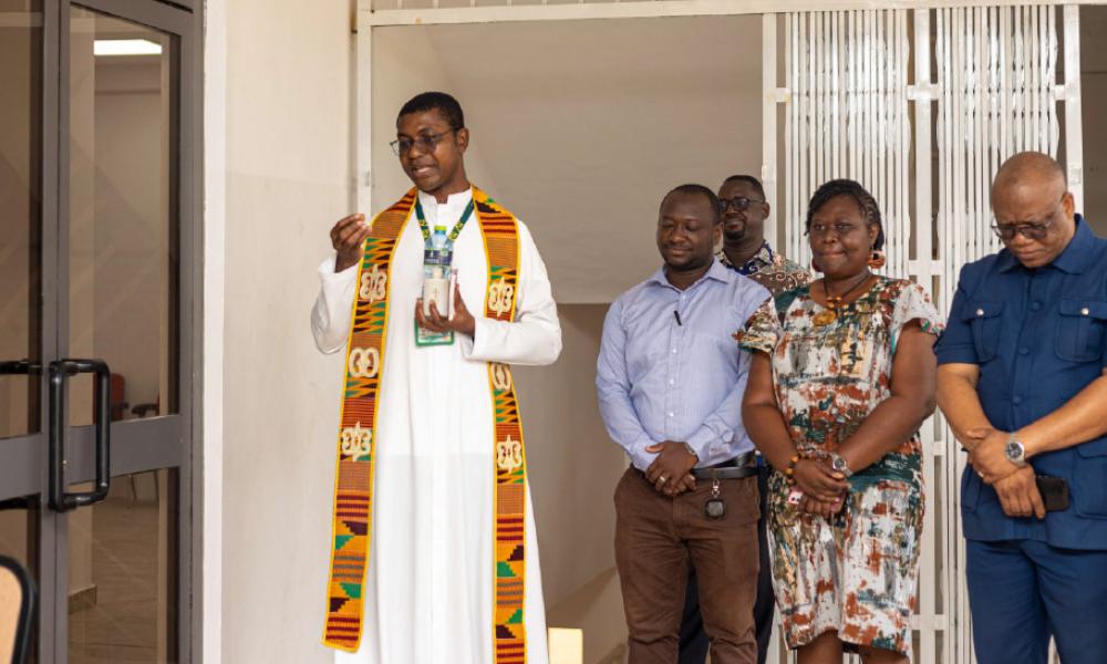 KNUST Office of Grants and Research Opens New Space at Library Mall