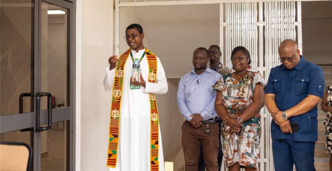 KNUST Office of Grants and Research Opens New Space at Library Mall